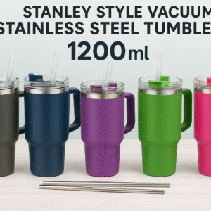 1200ml Stanley-Style Vacuum Stainless Steel Tumbler